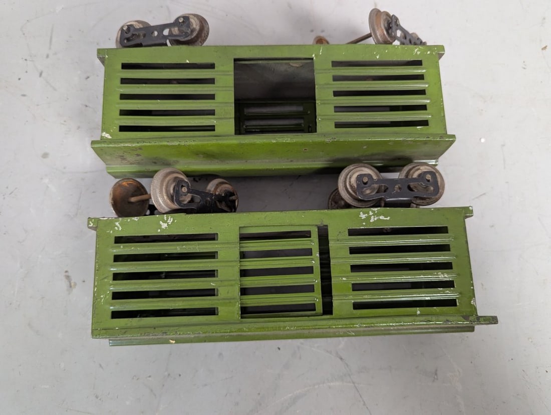 Pre-War Lionel No. 113 Standard Gauge Cattle Car Lot Collectible Model Trains - 5
