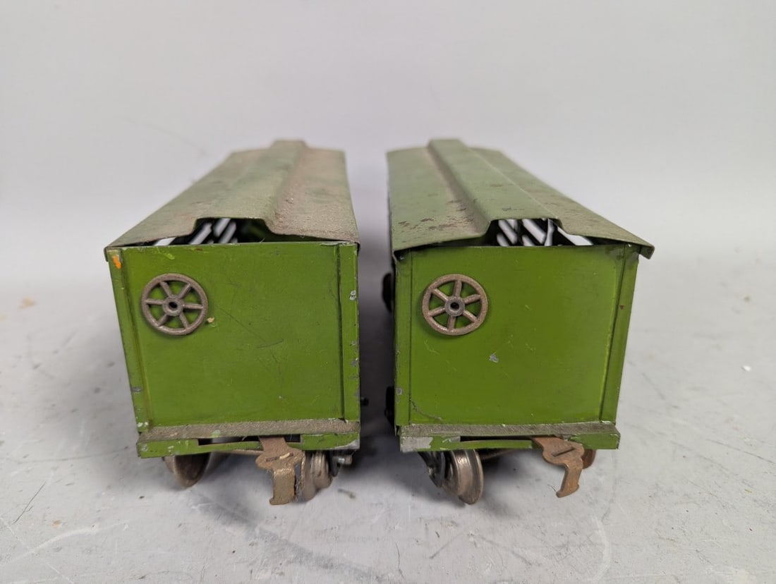 Pre-War Lionel No. 113 Standard Gauge Cattle Car Lot Collectible Model Trains - 7