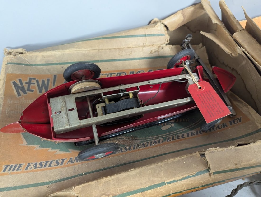 Vintage Kingston Electricar The Auto Builder Toy Set with Original Parts and Boxes - 3
