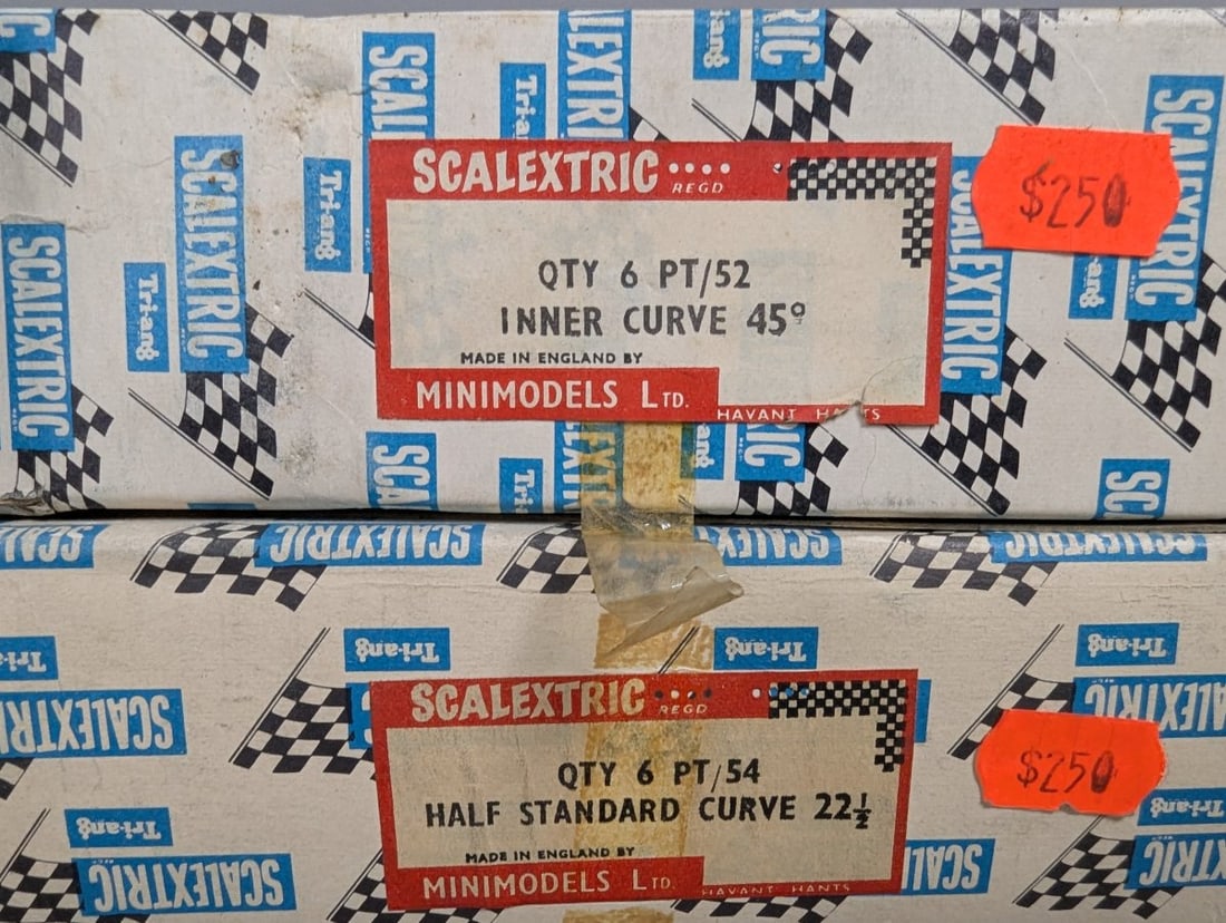 Vintage Scalextric Slot Car Track Collection NOS Minimodels Ltd Unique Find - 3