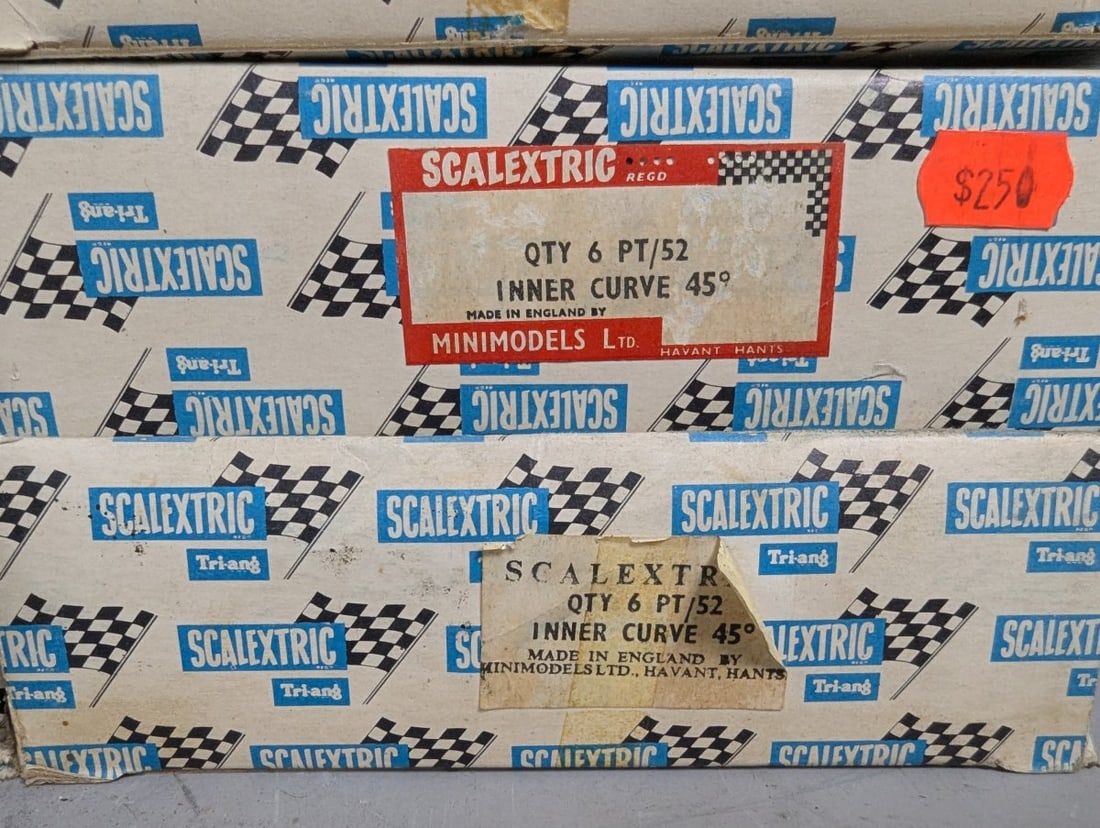 Vintage Scalextric Slot Car Track Collection NOS Minimodels Ltd Unique Find - 4
