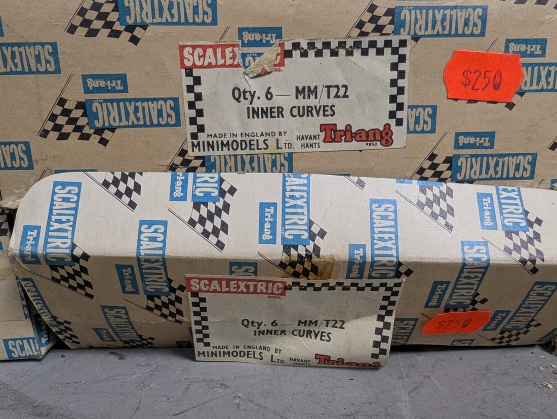 Vintage Scalextric Slot Car Track Collection NOS Minimodels Ltd Unique Find - 6