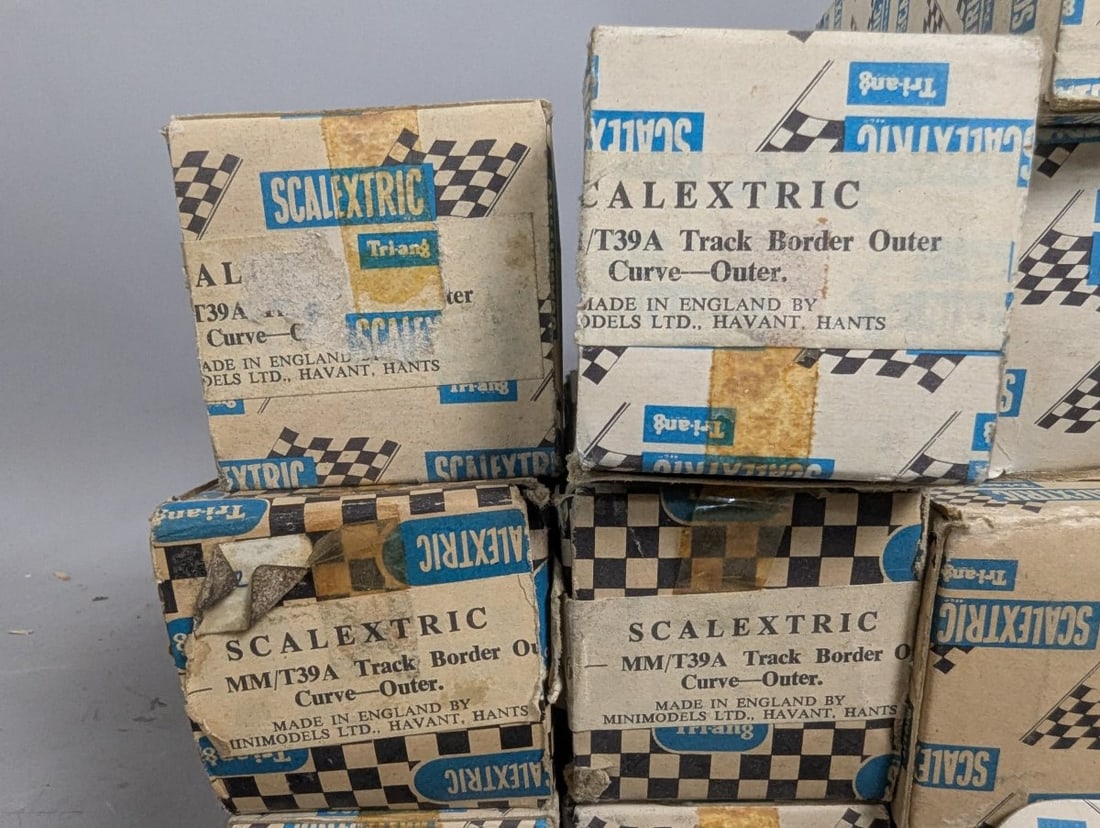 Vintage Scalextric Slot Car Track Collection NOS Minimodels Ltd Unique Find - 7