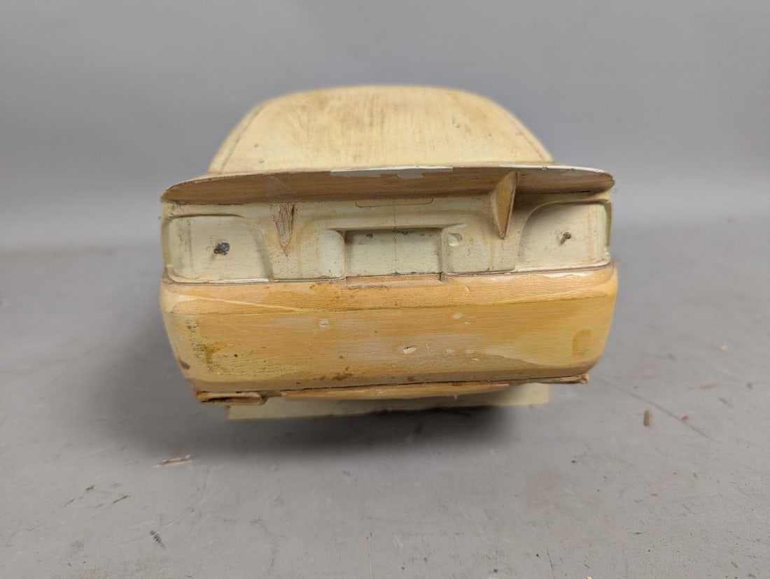 Vintage Carved Wood Model Kit Pattern Mold for 1994-1998 Ford Mustang Collectible - 4