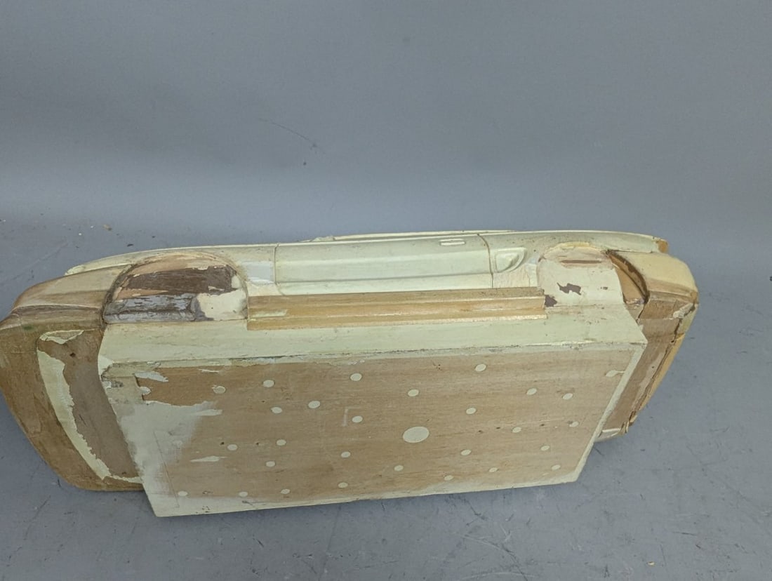 Vintage Carved Wood Model Kit Pattern Mold for 1994-1998 Ford Mustang Collectible - 5