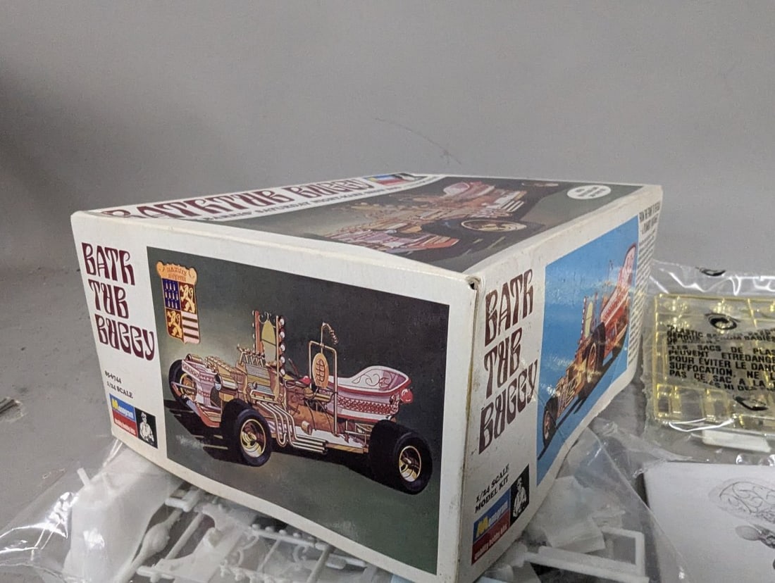 Monogram George Barris Bathtub Buggy Model Kit 1/24 Scale Unbuilt Vintage Model - 5