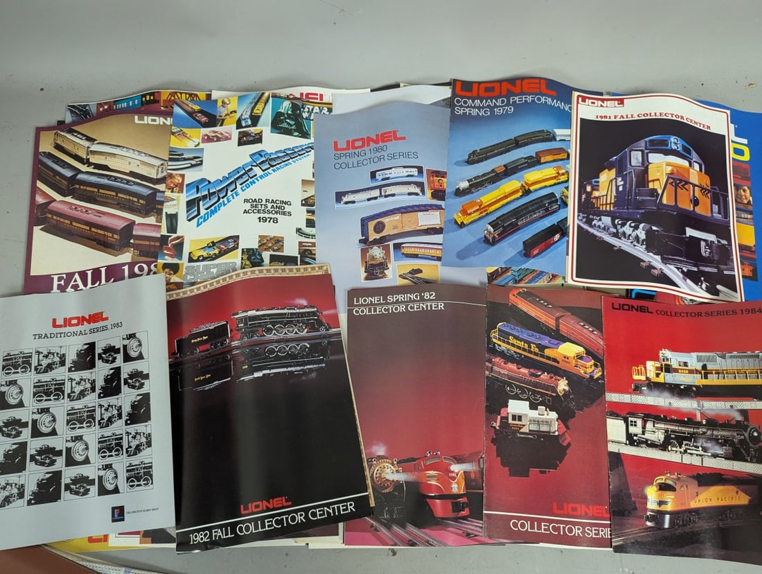 Lot of Vintage Lionel Train Catalogs and Paperwork from the 1970s and 1980s - 4