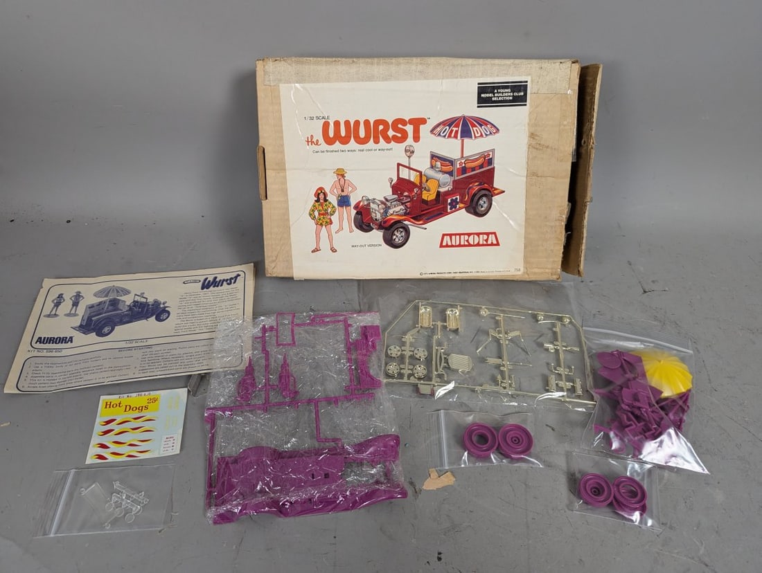 Aurora The Wurst Model Kit 1/32 Scale Classic Show Rod Collectible (1 of 5)