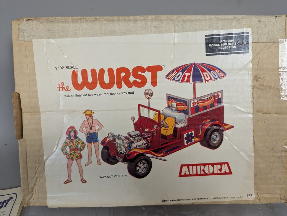 Aurora The Wurst Model Kit 1/32 Scale Classic Show Rod Collectible - 2