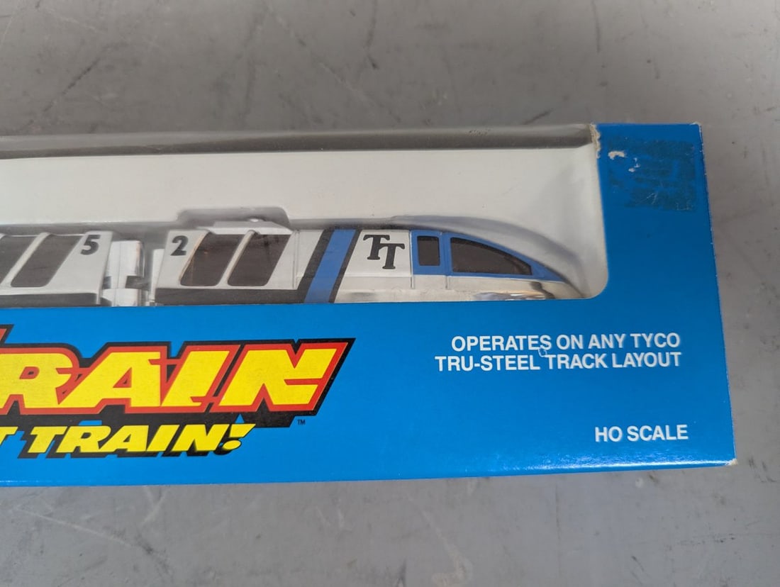 Tyco HO Scale Turbo Train Passenger Car Vintage Railway Collectible New Old Stock - 4
