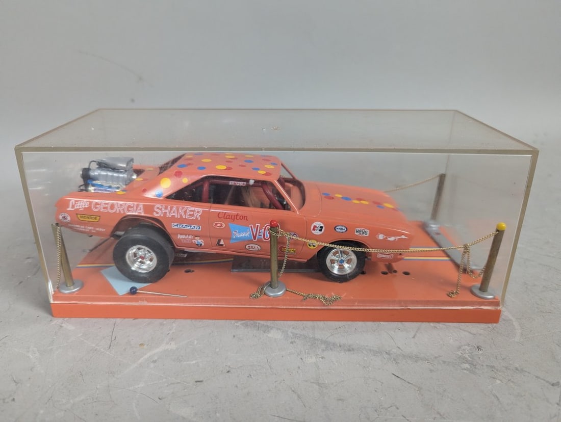 MPC Dodge Challenger Funny Car Build Model Kit Vintage 1/25 Little Georgia Shaker - 3