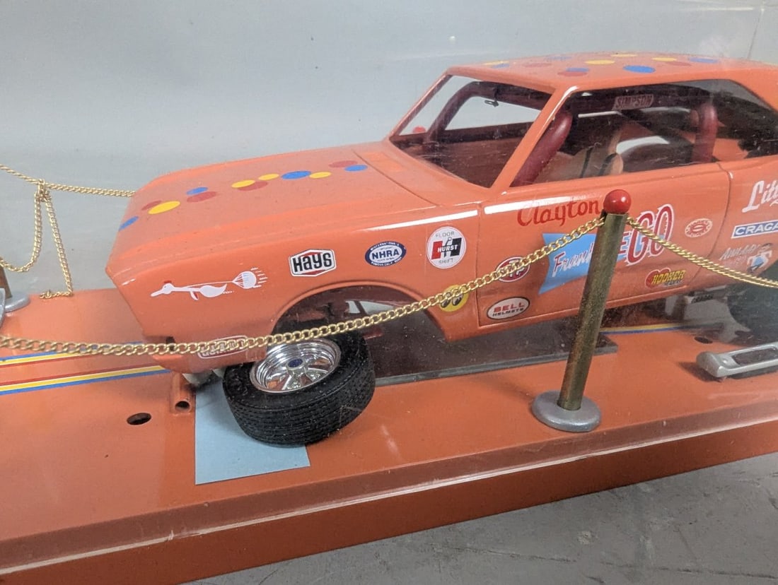 MPC Dodge Challenger Funny Car Build Model Kit Vintage 1/25 Little Georgia Shaker - 6