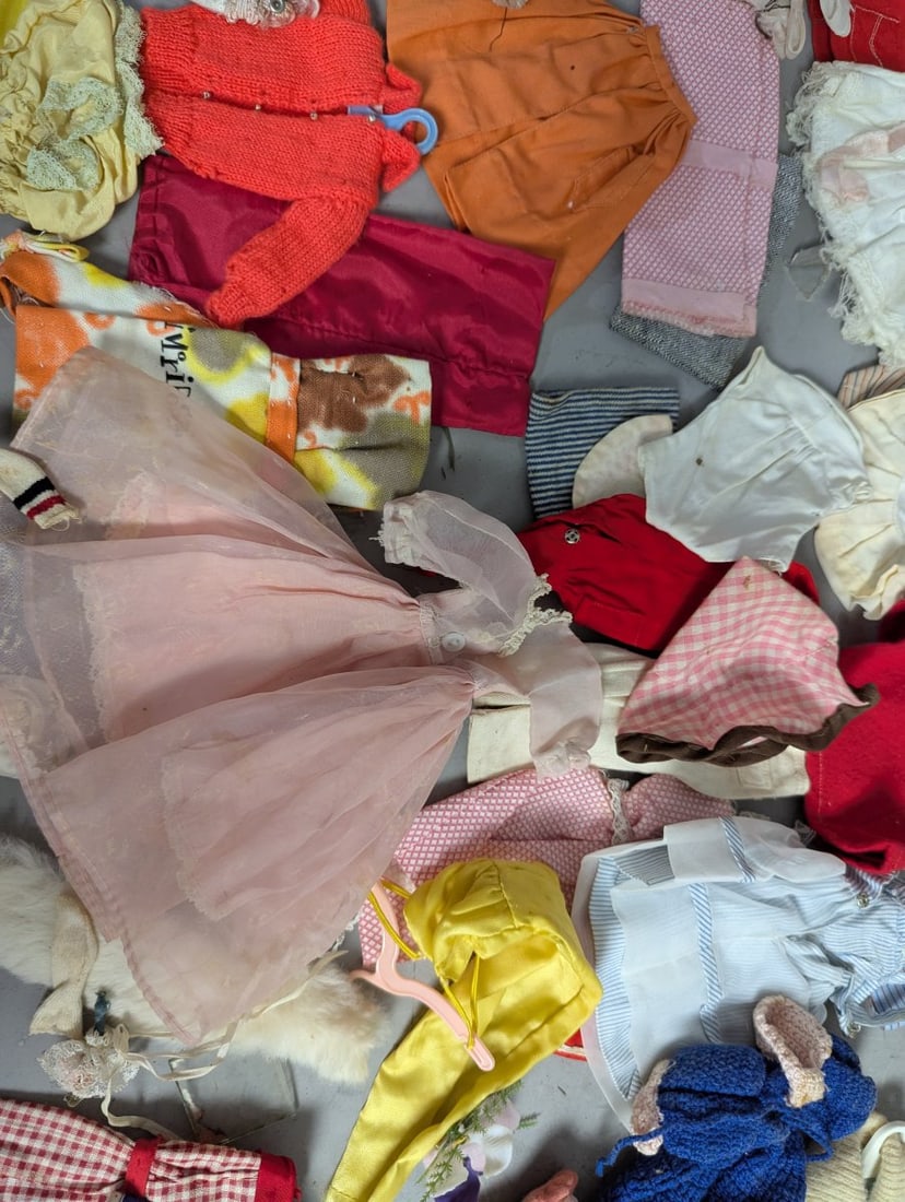 Vintage Mattel Barbie and Ken Doll Collection with Clothing and Accessories Lot - 10