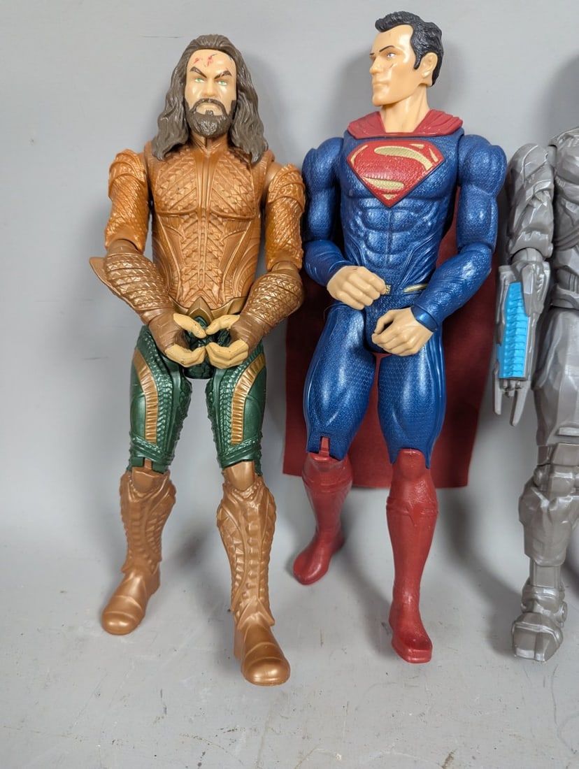 Lot of 7 Action Figures DC Marvel Transformers 12 Inch Collection Multiverse - 5