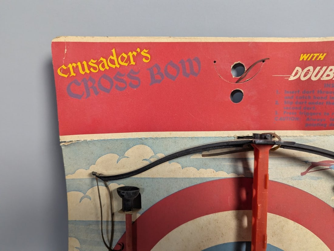 Vintage Multiple Products Crusader's Cross Bow Toy Set Rare Collectible - 2