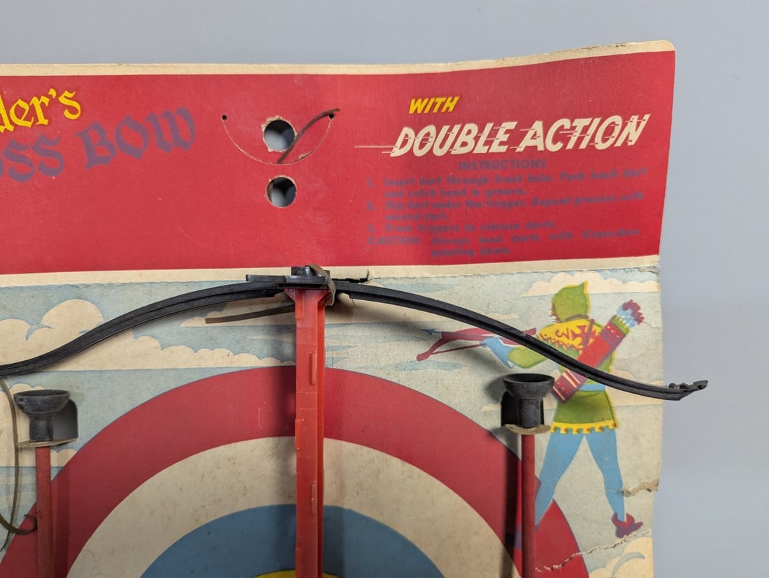 Vintage Multiple Products Crusader's Cross Bow Toy Set Rare Collectible - 3