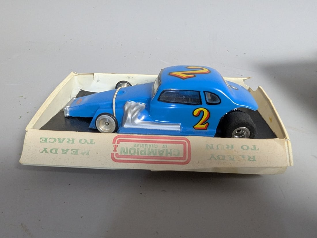 Vintage Champion of Chamblee 1/24 Scale '37 Chevy Modified Slot Car Collectible - 3