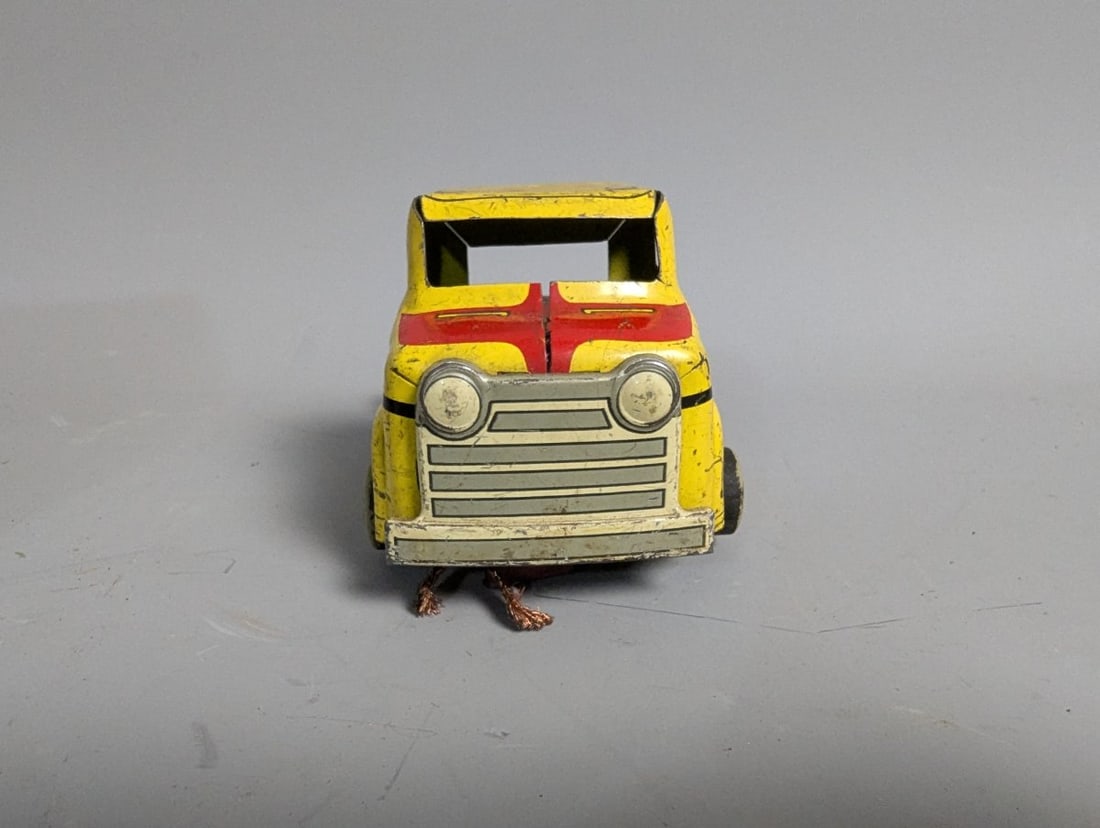 Custom Wyandotte Pressed Steel Slot Car Truck Unique Vintage Toy Collectible - 2