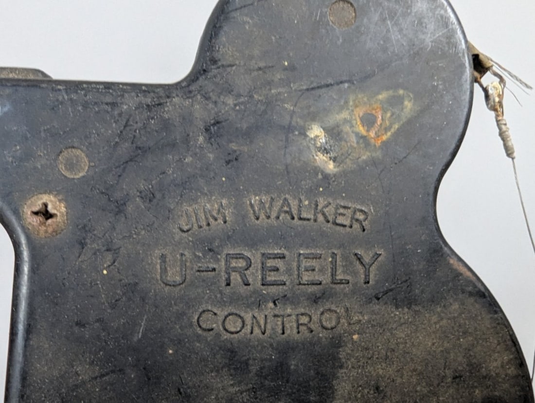 Vintage Jim Walker U-Reely & Cox Thimble Drome Control Line Handles Lot of 4 Model Airplanes - 7