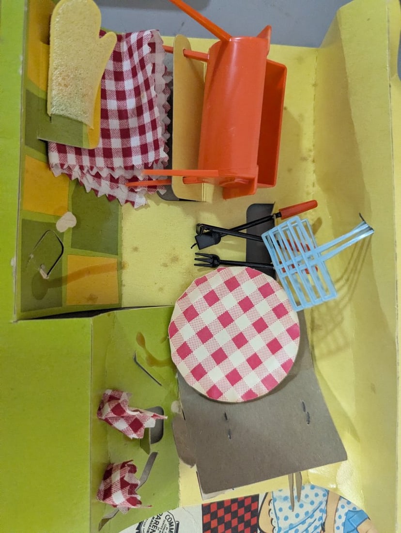 Vintage Miss Merry Toy Playsets Collection Mid-Century Nostalgia Miniature Items - 10