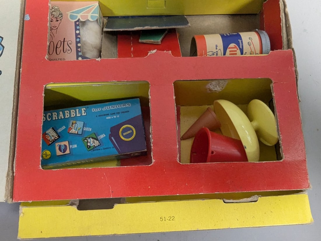Vintage Miss Merry Toy Playsets Collection Mid-Century Nostalgia Miniature Items - 7