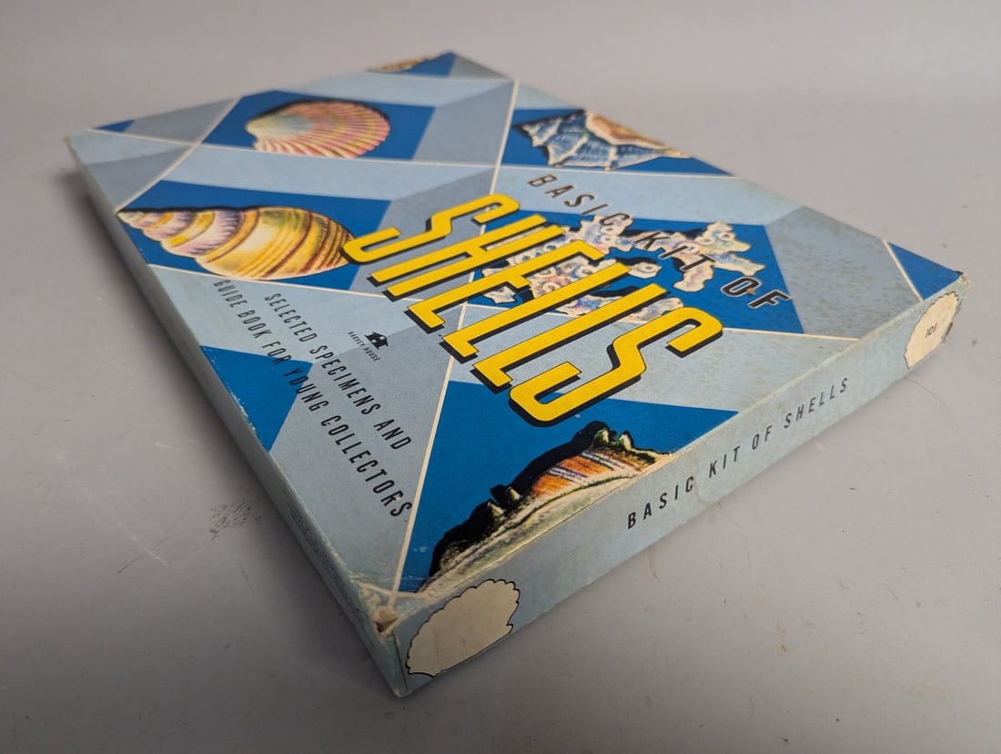 Vintage 1956 Harvey House Basic Kit of Shells Educational Science Kit for Collectors - 8
