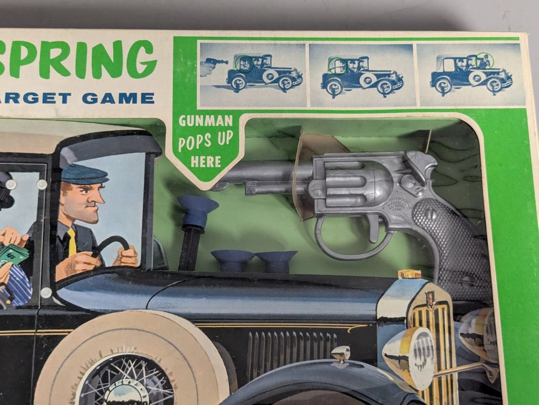 Eldon Swing-Spring Get-Away Car Target Game 2910 Vintage Toy Collectible 1963 NOS - 3