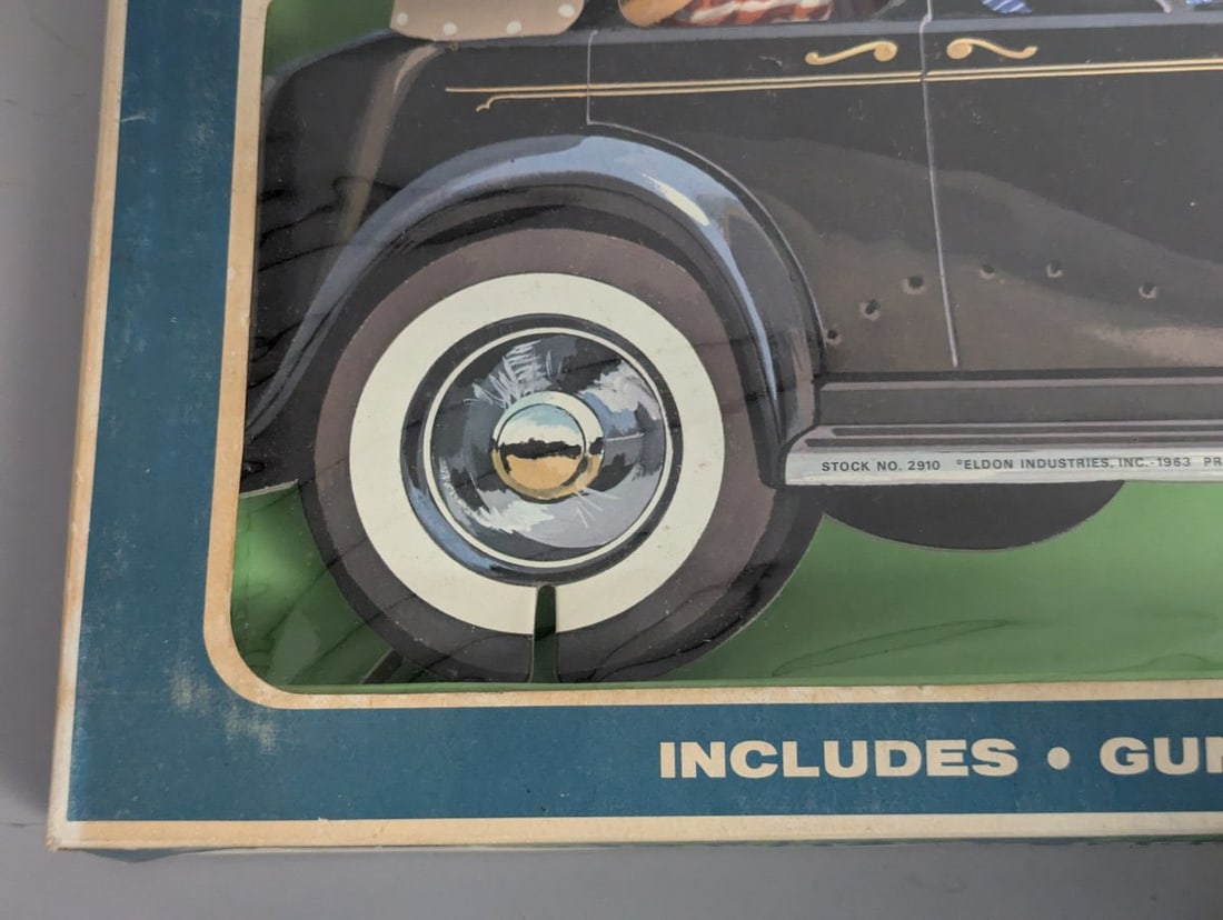Eldon Swing-Spring Get-Away Car Target Game 2910 Vintage Toy Collectible 1963 NOS - 4