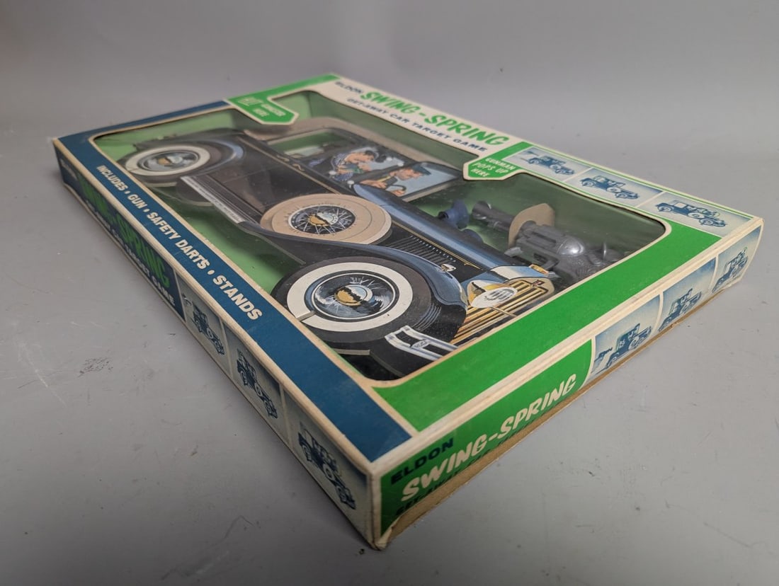 Eldon Swing-Spring Get-Away Car Target Game 2910 Vintage Toy Collectible 1963 NOS - 6