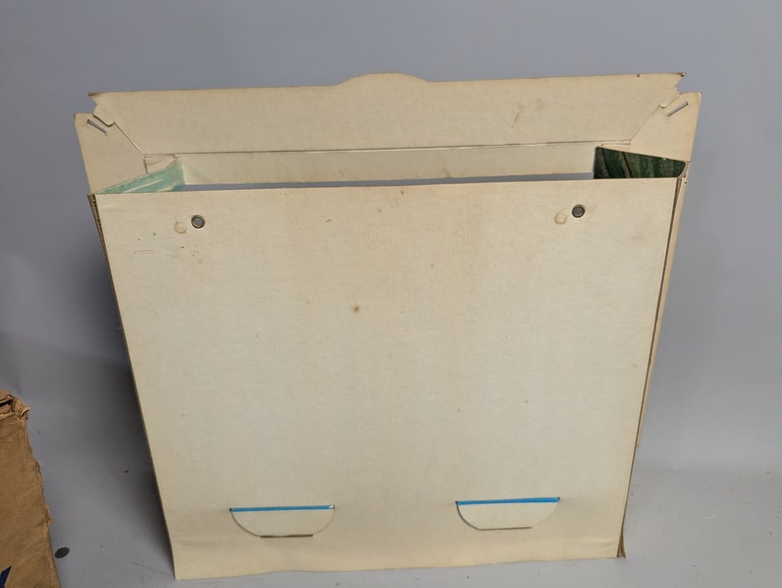 Vintage Ungar River Boat Shadow Box Display Set with Poster and Shipping Box - 9