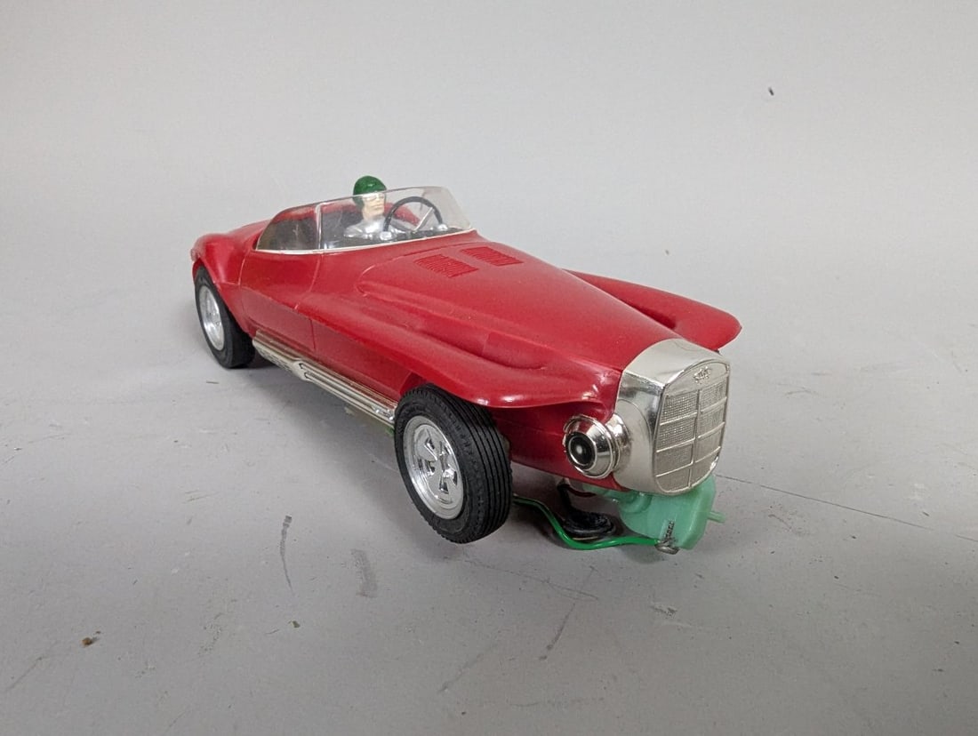 Vintage Testor Hawk Mercedes-Benz W196 1/24 Slot Car for Collectors: **Important** Please read below description on how to avoid high shipping costs. Presenting a vintage Testor Hawk Mercedes-Benz W196 slot car measuring 7 1/2 x 2 1/2 x 1 1/2. Has not been tested. This