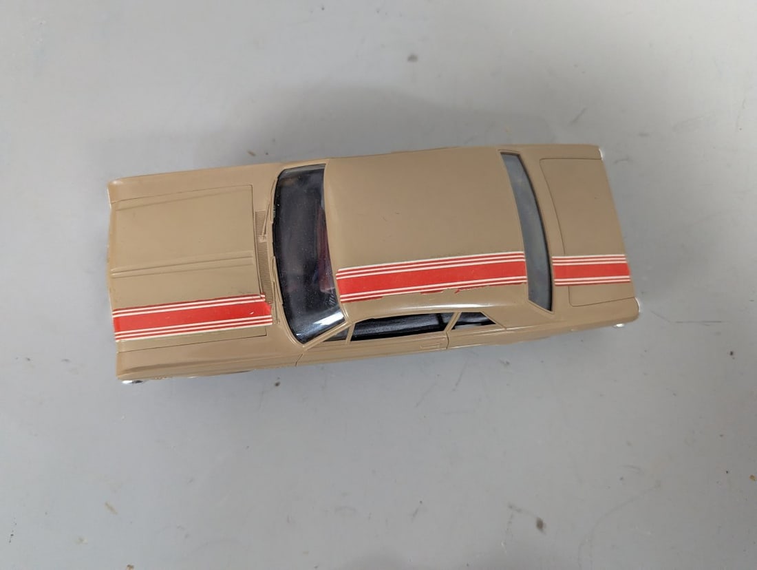 Vintage 1/24 Scale 1966 Ford Falcon Slot Car Custom Chassis Racing Collectible - 5