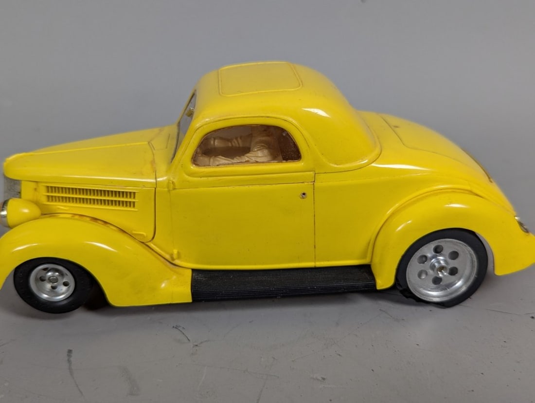 Vintage 1960s 1/24 Scale 1936 Ford Coupe Slot Car Collectible Not Tested - 3