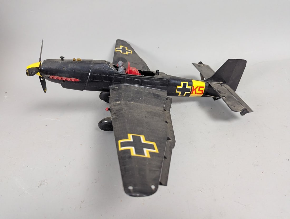Vintage Cox Junkers Ju 87 Stuka Control Line Model Airplane Collectible Aircraft - 3