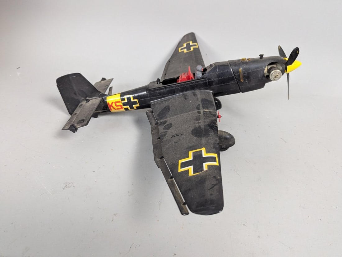 Vintage Cox Junkers Ju 87 Stuka Control Line Model Airplane Collectible Aircraft - 5