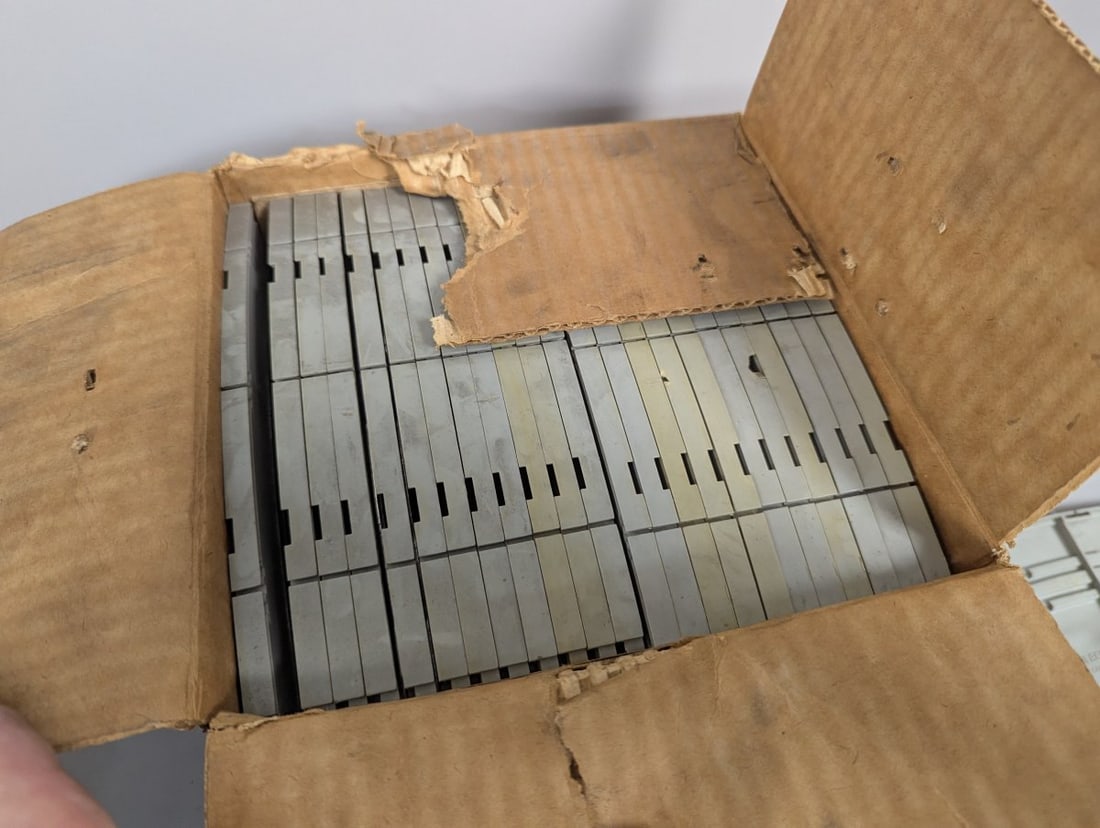 A.C. Gilbert Curved Roadway Slot Car Track Set of 24 NOS Toy Collectibles - 6
