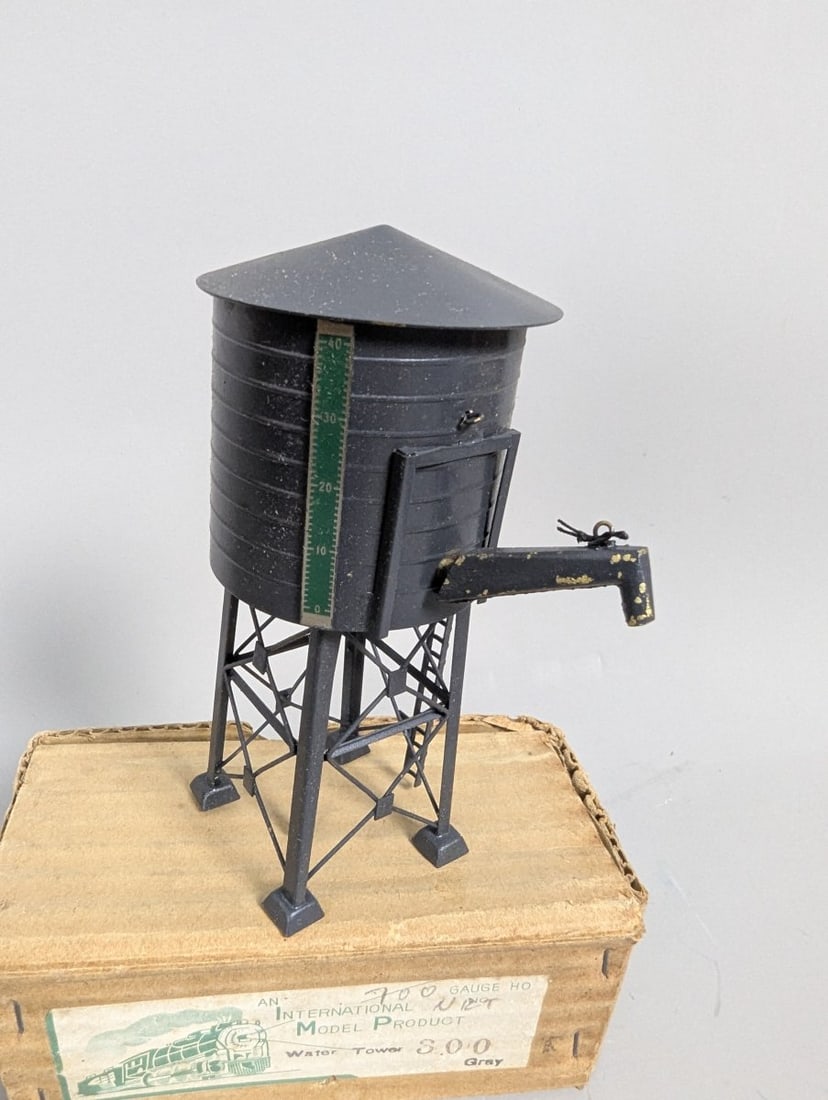 International Model Products HO OO Gauge Water Tower Vintage Die-Cast Collectible - 3