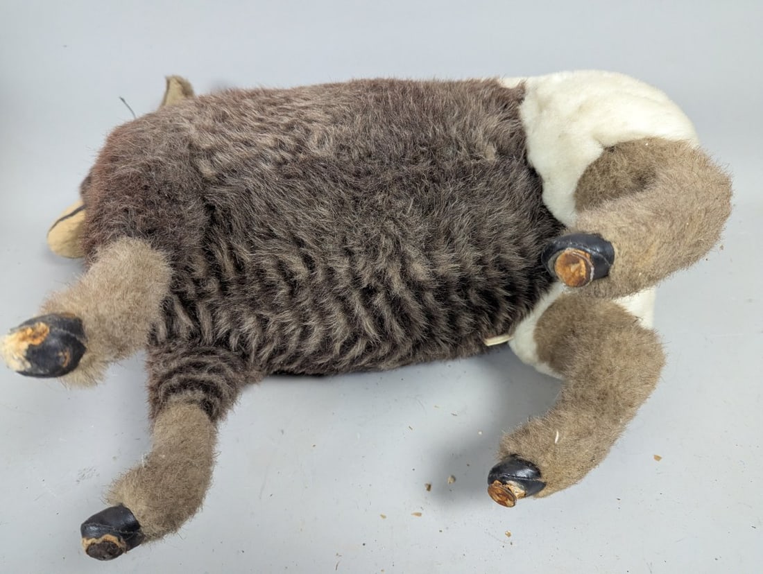 Vintage Large Ramat Plush Goat by Enesco Collectible Italian Toy - 6