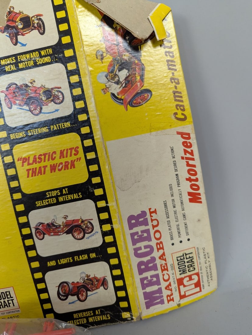 ITC Model Craft 1911 Mercer Raceabout Motorized Cam-a-matic Action Model Kit - 3