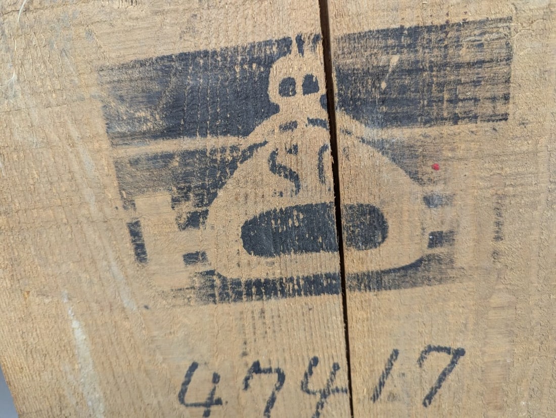 Vintage Strombecker Wooden Shipping Crate Rustic Industrial Decor Collectible Rare Find - 3