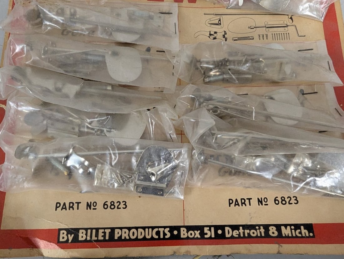 Vintage Bilet Electric Screw Set NOS Store Display Card Detroit Michigan Hardware Collectible - 5
