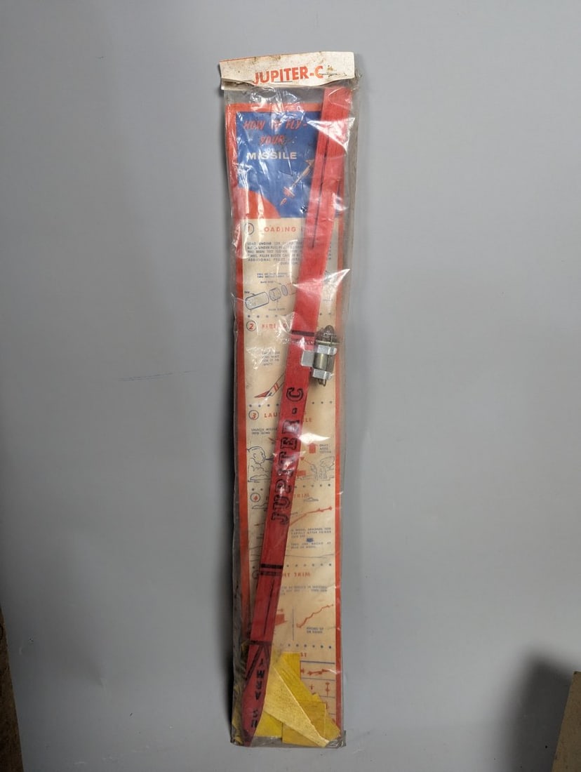 American Telasco Jetex Powered Missiles Vintage Store Display with Missile Kits - 4