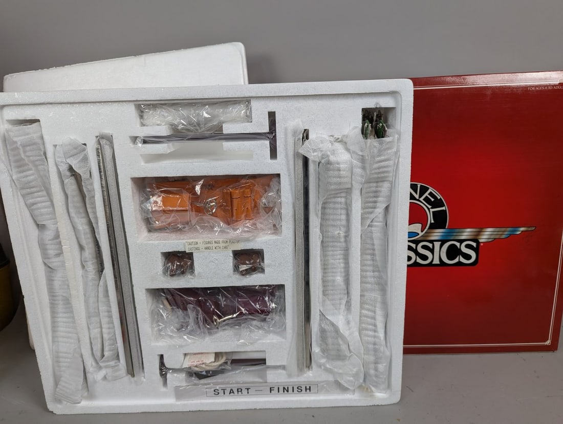 Lionel Classics Racing Automobiles Set 6-13803 Vintage Toy Collectible New Old Stock: **Important** Please read below description on how to avoid high shipping costs. Up for auction is a Lionel Classics Racing Automobiles Set, model 6-13803. This new old stock item measures 20 x 22 1/2