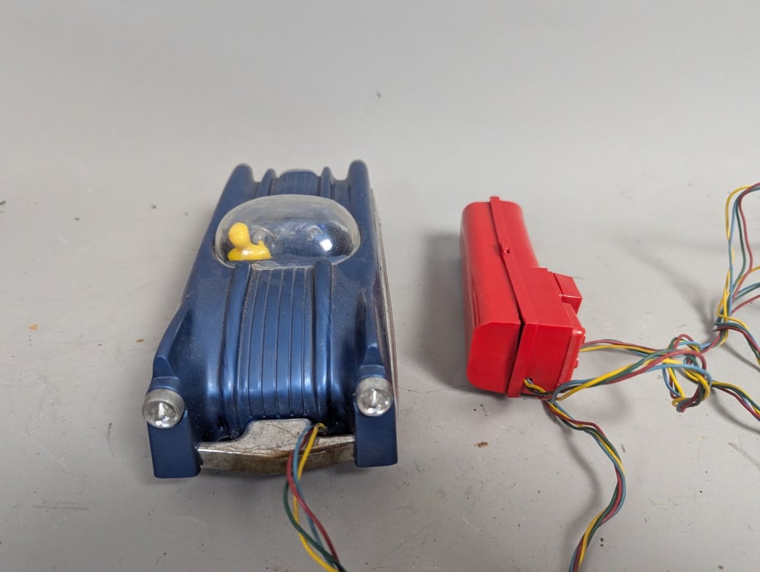 Cragstan Futura Mystery Action Satellite Car Vintage Tin Space Age Toy Collectible - 5