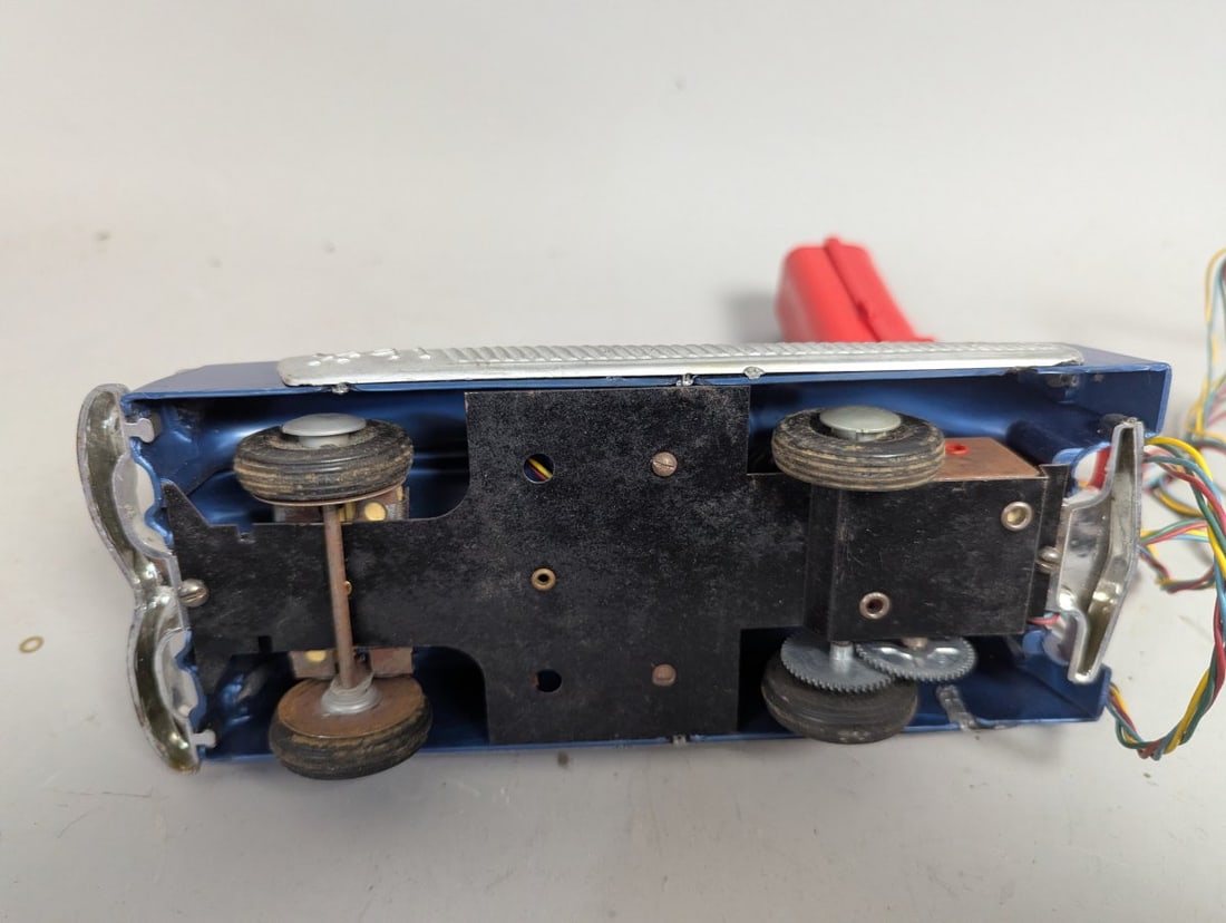 Cragstan Futura Mystery Action Satellite Car Vintage Tin Space Age Toy Collectible - 6