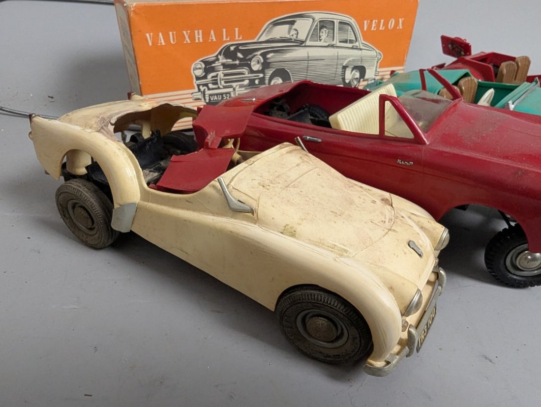 Victory Industries Vintage Electric Model Cars for Parts or Repair Collection Lot - 5