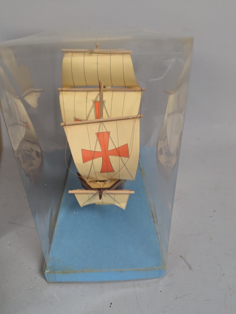 Vintage Pyro Plastics Santa Maria Dealer Display Model New Old Stock Collectible Ship - 4
