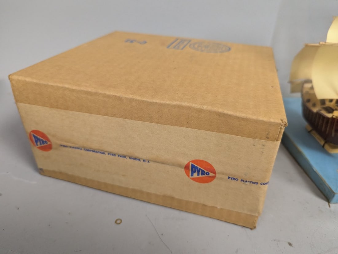 Vintage Pyro Plastics Santa Maria Dealer Display Model New Old Stock Collectible Ship - 8