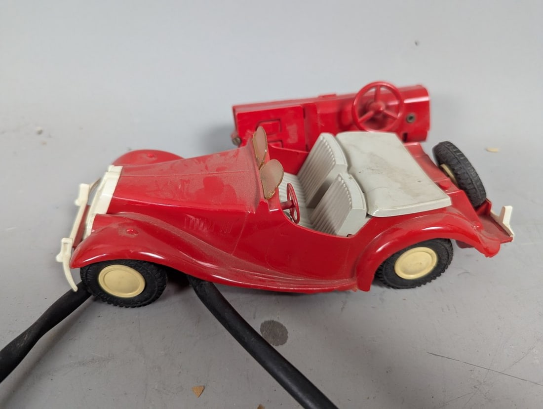 Vintage Masudaya MG-A Remote Control Car Collectible Toy for Restoration or Display - 3