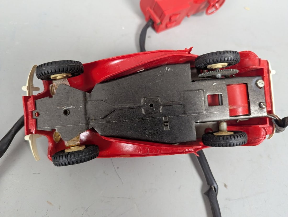Vintage Masudaya MG-A Remote Control Car Collectible Toy for Restoration or Display - 4